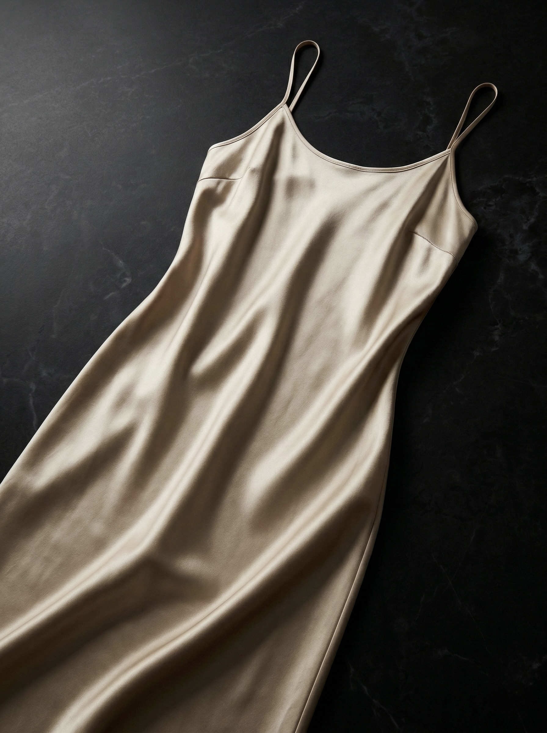 Silk slip dress